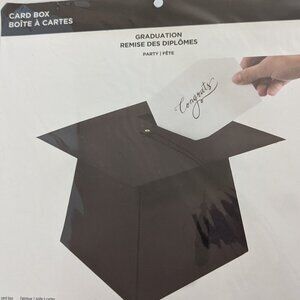 NWT Graduation Hat Card Box Gifts College High School Summer Party Decor Michael